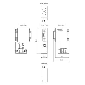SIEMENS 6ES7972-0BB12-0XA0 SIMATIC DP In Box New Fast Delivery 1PCS - Foto 12