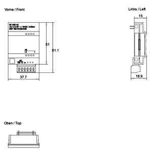 Analog Output SB 1232, 1 AO,+/- 10VDC, 12 bit or 0 - 20 mA, 11 bit