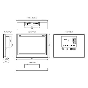 6AV2124-0QC13-0AX0 - Siemens SiePortal