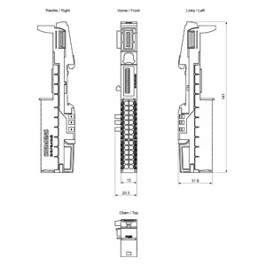Siemens 6ES7193-6BP20-0BA0 – ET200SP Baseunit Für Simatic S7, Gebraucht & Sofort Verfügbar