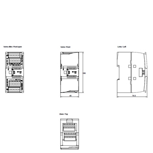 Digital Output SM 1222, 16DQ, relay 2A