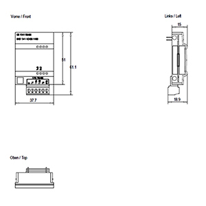 COMMUNICATION COMMUNICATION BOARD CB 1241, RS485, SCREW CONNECTOR SUPPORTS MESSAGE BASED FREEPORT