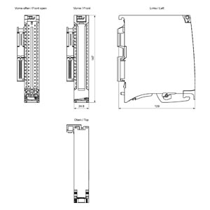 DIGITAL INPUT, DI 16x24VDC BA