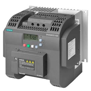 Frekvenciaváltó 3F 380-480V/be 3F 480V/max.ki 0.75kW IP20 SINAMICS V20 SIEMENS