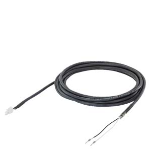 Szerelt fék-kábel motorhoz 2x0,75mm2 S-1FL6 LI 5m 0.75mm2 hajlékony kerek SINAMICS V90 SIEMENS
