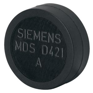 RFID (traszponder) válaszjeladó korong FRAM-memória 10mm-átmérő SIMATIC RF MDSD421 SIEMENS