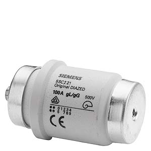 Olvadóbiztosító betét DIAZED DIV 100A gL/gG 500V SENTRON SIEMENS