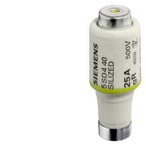 Olvadóbiztosító betét SILIZED DII 25A gR 500V SENTRON SIEMENS