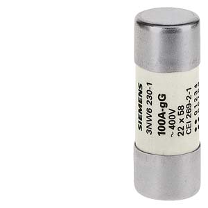Olvadóbiztosító betét hengeres gL/gG 22x58mm 100A 10-500V AC SENTRON SIEMENS