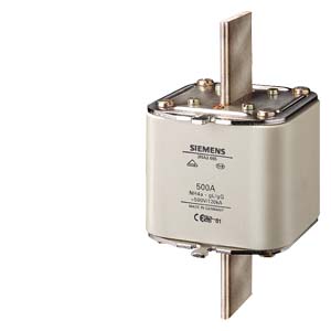 NH biztosítóbetét NH4a 500A gL/gG 500V AC/DC 120kA SENTRON SIEMENS