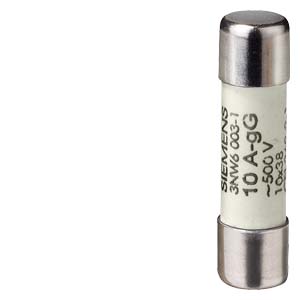 Olvadóbiztosító betét hengeres gL/gG 10x38mm 10A 10-500V AC SENTRON SIEMENS