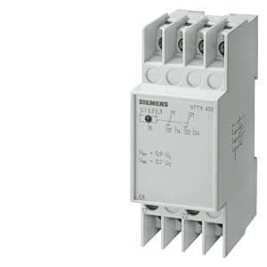 Feszültségfigyelő relé 3F+N növekedés/csökkenés 253V AC 2v SENTRON SIEMENS
