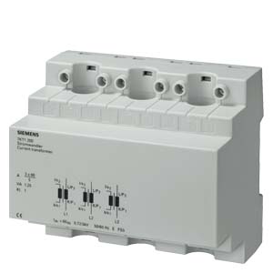 Áramváltó 3P kalapsínre 6M tekercses 100A/ 5A 2.5VA SENTRON SIEMENS