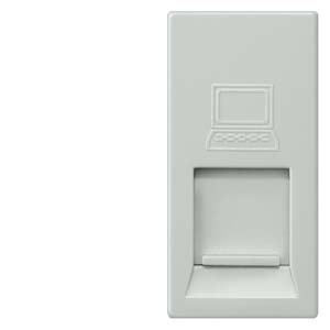 Delta M-System adatcsatlakozó betét közp. fedéllel RJ45 Cat5 fehér SIEMENS