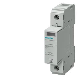 Túlfeszültség-levezető T2 C 260V 20/40kA TN/TT 1P  SENTRON SIEMENS