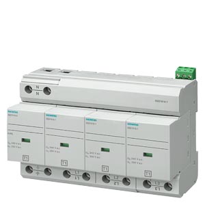 Túlfeszültség-levezető T1 B 350V 100kA TN-S/TT 4P +távjelzés  SENTRON SIEMENS