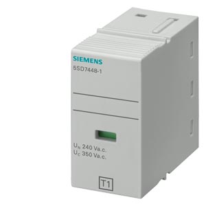 Túlfeszültséglevezető betét T1 B 350V 25/100kA 1P  SENTRON SIEMENS