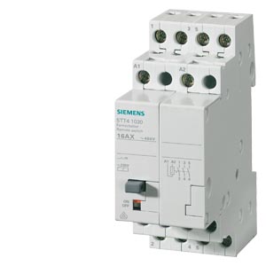 Impulzusrelé sorolható 16A 184-253V/ AC-műk. 50Hz 2000W/izzó 500VA/fcső 3z 1M SENTRON SIEMENS