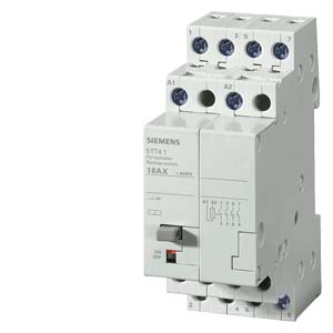 Impulzusrelé sorolható 16A 184-253V/ AC-műk. 50Hz 2000W/izzó 500VA/fcső 4z 2M SENTRON SIEMENS