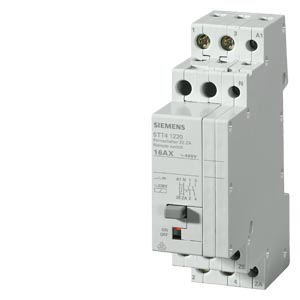 Impulzusrelé sorolható 16A 184-253V/ AC-műk. 50Hz 2000W/izzó 400VA/fcső 2z 1.5M SENTRON SIEMENS