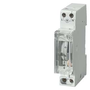Kapcsolóóra sorolható analóg szinkron 1csatorna napi 1M 16A kalapsínre SENTRON SIEMENS