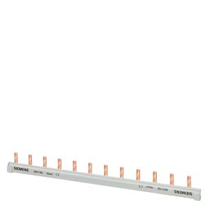 Sorolósín 1Pkismegszakítókhoz csapos 1F 1P 10mm2 214mm szigetelt 18mm-osztás SENTRON SIEMENS