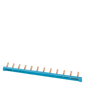 Sorolósín 1Pkismegszakítókhoz csapos 1F 1P 10mm2 214mm szigetelt 18mm-osztás SENTRON SIEMENS