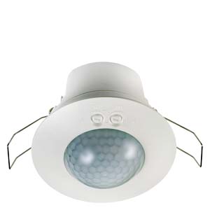 Mozgásérzékelő álmennyezetbe 360° 7m-érzékelésátmérő 2300W 230V IP40 5TC SIEMENS