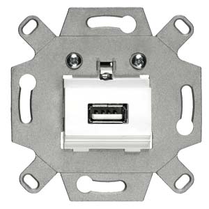 Delta adatcsatlakozó betét adapterrel USB fém fehér SIEMENS