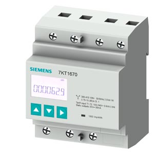 Sorolható multifukciós műszer 3F direkt LCD MID S0 80A 187-264V 323-456V/ SENTRON PAC1600 SIEMENS