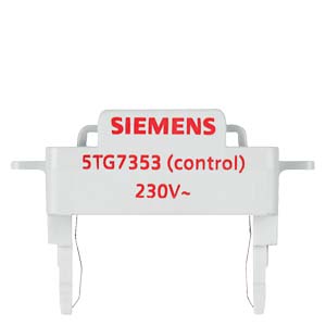 Delta világítóbetét kapcs/nyg.-hoz LED piros-fényű dugaszolóaljzat 5TG SIEMENS