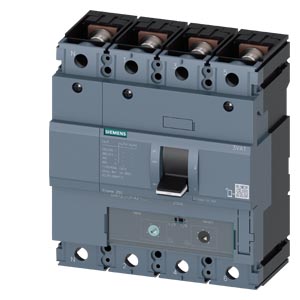 Kompakt megszakító berendezés/kábelvédő 4P fix 250A 175-250A-hő 55kA 690V SENTRON SIEMENS