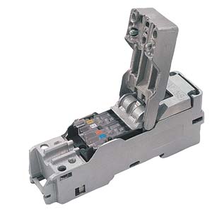 Moduláris adatcsatlakozó egyenes 2x RJ45 Cat5 hüvely/hüvely bepattintás 6GK SIEMENS