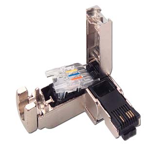 Ipari csatlakozó komplett apa lengő RJ45 IP20 6GK SIEMENS