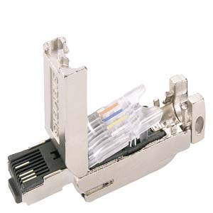 Ipari csatlakozó komplett apa lengő RJ45 IP20 6GK SIEMENS