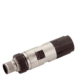 Köralakú ipari csatlakozó 8xM12 anya hüvely IP65/IP67 IE FC M12 plug PRO SIEMENS