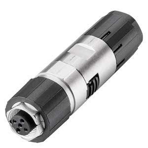 Köralakú ipari csatlakozó M12  PB FC M12 CABLE CONNECTOR PRO, M12 PLUG CONNECTOR, SIEMENS
