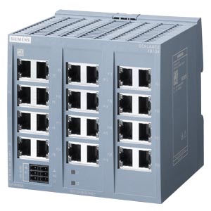 Hálózati switch Ethernet 24x10/100Mbps RJ45 port IP20 SCALANCE SIEMENS
