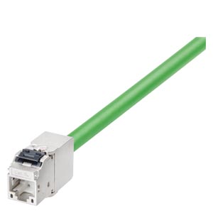 Moduláris adatcsatlakozó egyenes 2x RJ45 Cat6A(TIA) hüvely/hüvely IE FC Keystone RJ45 SIEMENS