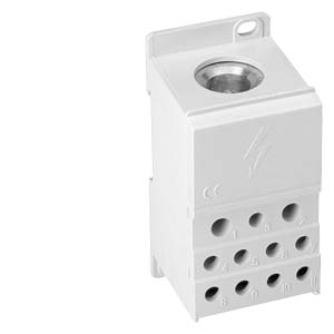 Sorkapoc elosztóblokk 1P 95…185mm2/2x2,5...25+5x2,5...16+4x2,5…10mm2 400A 5ST SIEMENS