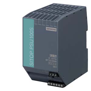 Kapcsolóüzemű DC tápegység stabilizált 230VAC-be 12VDC-ki 14A-ki 168W SITOP PSU100 SIEMENS