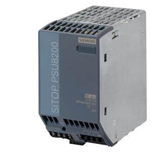 Kapcsolóüzemű DC tápegység stabilizált 400VAC-be 48VDC-ki 10A-ki 480W SITOP PSU8200 SIEMENS