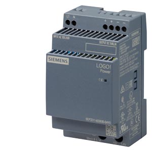 Kapcsolóüzemű DC tápegység stabilizált 240VAC-be 5VDC-ki 6.3A-ki 31.5W LOGO!Power SIEMENS
