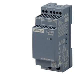Kapcsolóüzemű DC tápegység stabilizált 240VAC-be 24VDC-ki 1.3A-ki 31.2W LOGO!Power SIEMENS