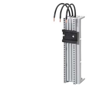 Gyűjtősín adapter S00/S0-motorvédőhöz 60mm-síntáv 25A 45mm SENTRON SIEMENS