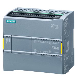 PLC logikai vezérlő CPU kompakt 14DI 10DO 10-relé/O 2AI biztonsági SIMATIC S7-1200 SIEMENS