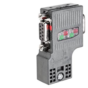 DP Profibus csatlakozó pipa programozóporttal dugvilla 6ES Simatic DP SIEMENS