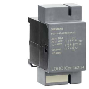 Vezérlőrelé 4DO /relé 20.4-28.8V/DC 20A LOGO! SIEMENS