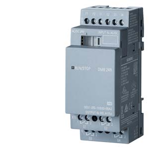 Digitális be- és kimeneti modul DM8 4DI 4DO relé 20.4-26.4V/AC 20.4-28.8V/DC LOGO! SIEMENS