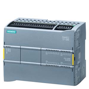 PLC logikai vezérlő CPU kompakt 14DI 10DO 2AI 2AO redundáns biztonsági SIMATIC S7-1200 SIEMENS